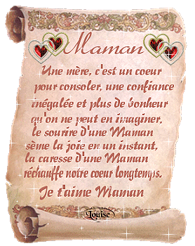 à ma maman